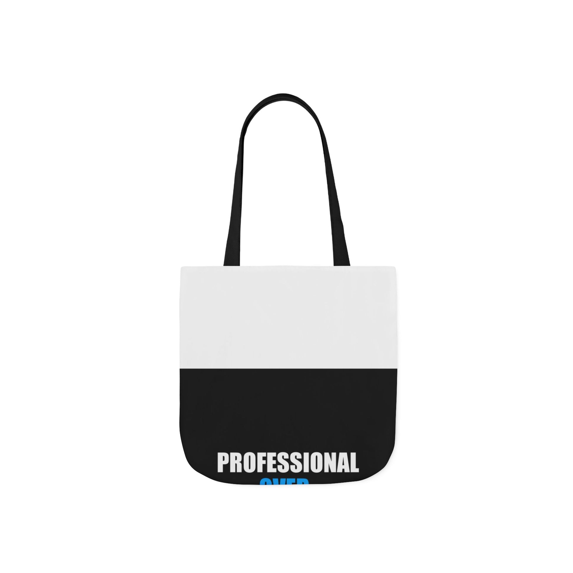 Professional Overthinker Tote Bag - dark humor tote bag - front view | Stoney Tshirts