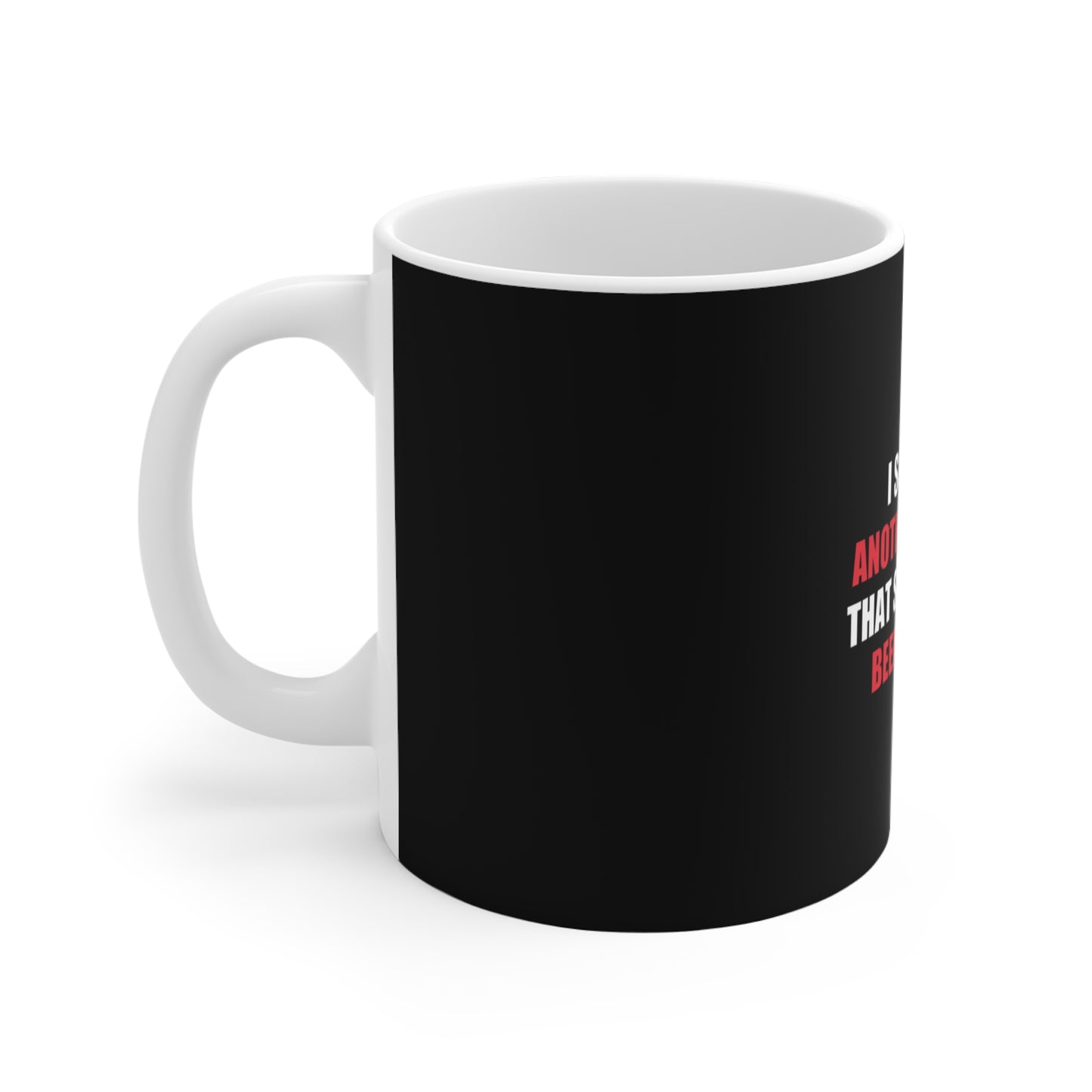 I Survived Another Meeting Mug - funny dark humor mug - detail view | Stoney Tshirts