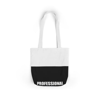 Professional Overthinker Tote Bag - dark humor tote bag - back view | Stoney Tshirts