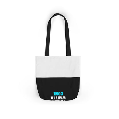 Sorry I'm Late Tote Bag - dark humor tote bag - size chart | Stoney Tshirts